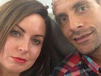 Rio Ferdinand's wife Rebec...